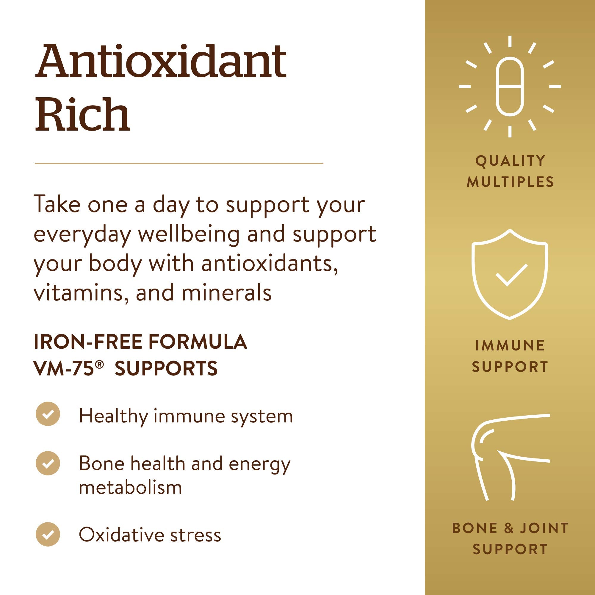 VM-75 multivitamin with chelated minerals