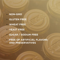 Solgar VM-2000 packaging and serving size information