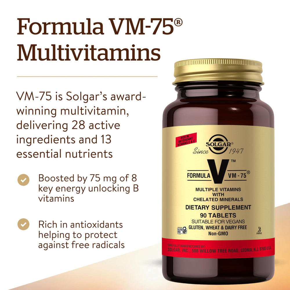 Close-up of chelated minerals in VM-75 formula