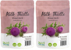 Solo Therapy Milk Thistle 2 oz herb pack, 2-pack