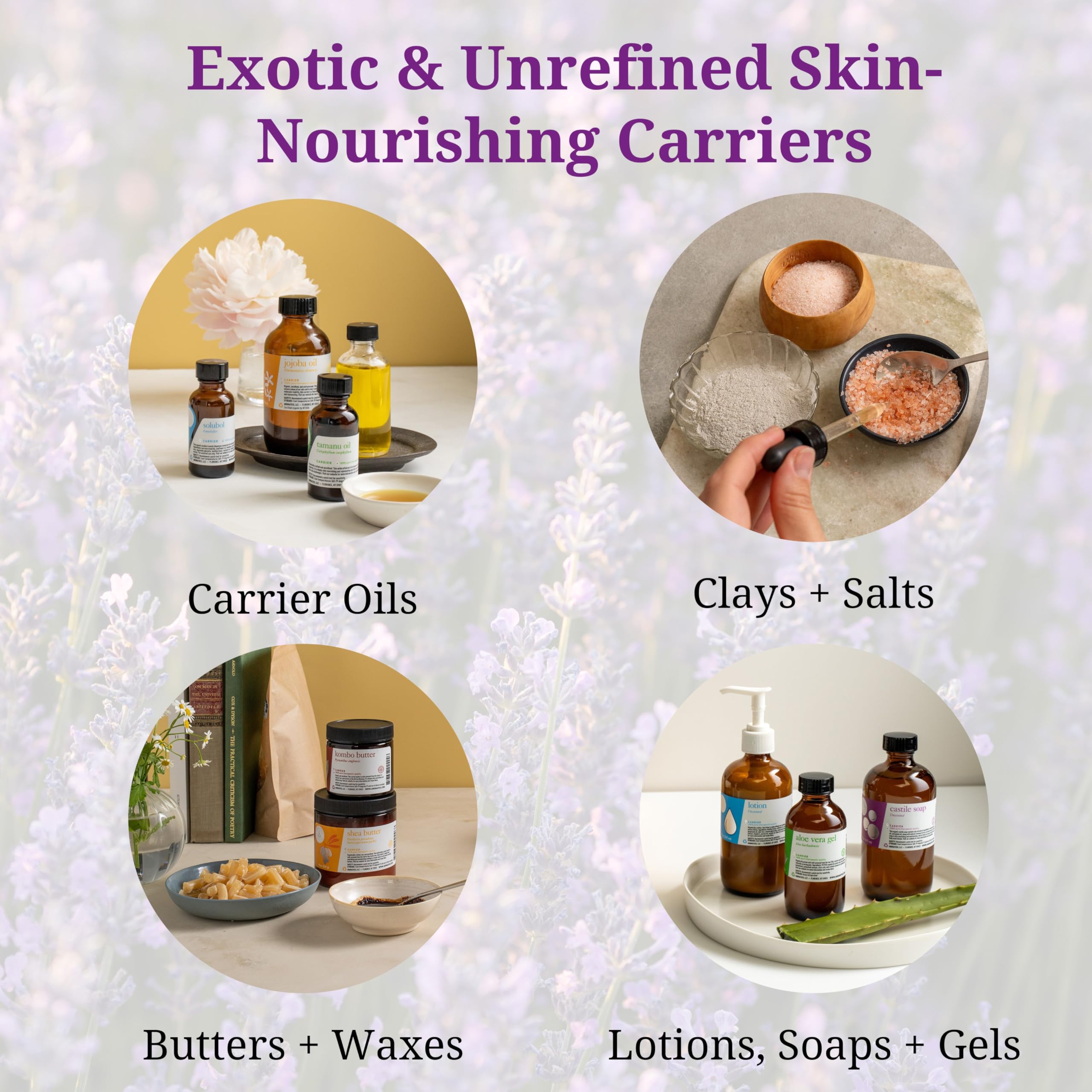 DIY aromatherapy or skincare blend enhanced by Solubol solubilizer for clear emulsions