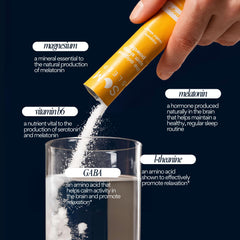 Ingredients: Melatonin, Magnesium, Vitamin B6, L-Theanine and GABA