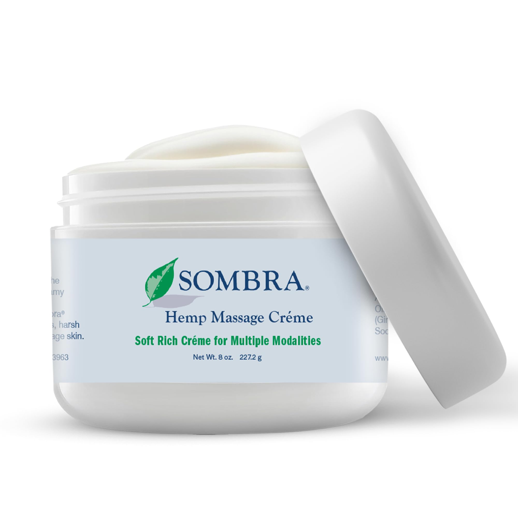Sombra Hemp Massage Crème 8oz jar