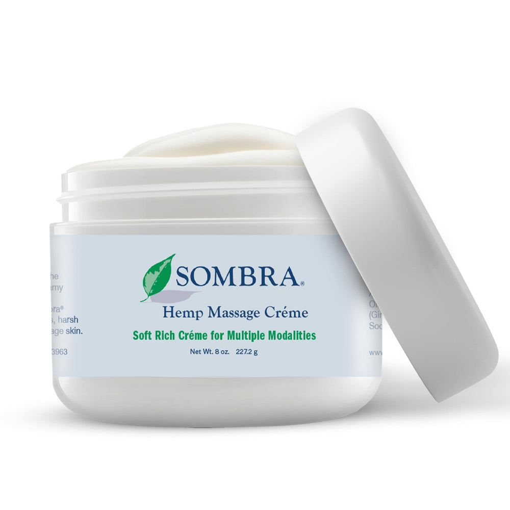 Sombra Hemp Massage Crème 8oz jar