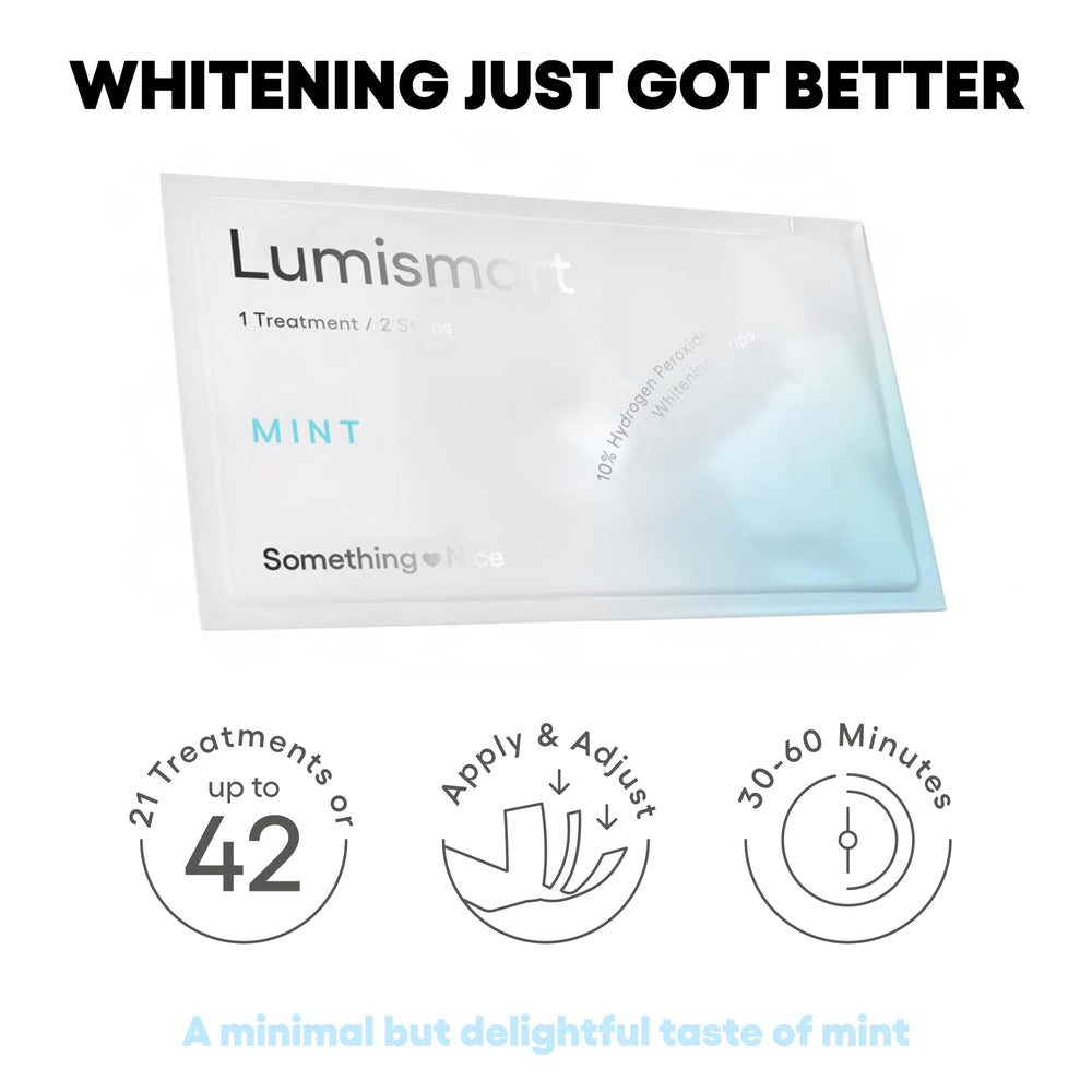 Enamel-safe whitening formula and 42 treatments