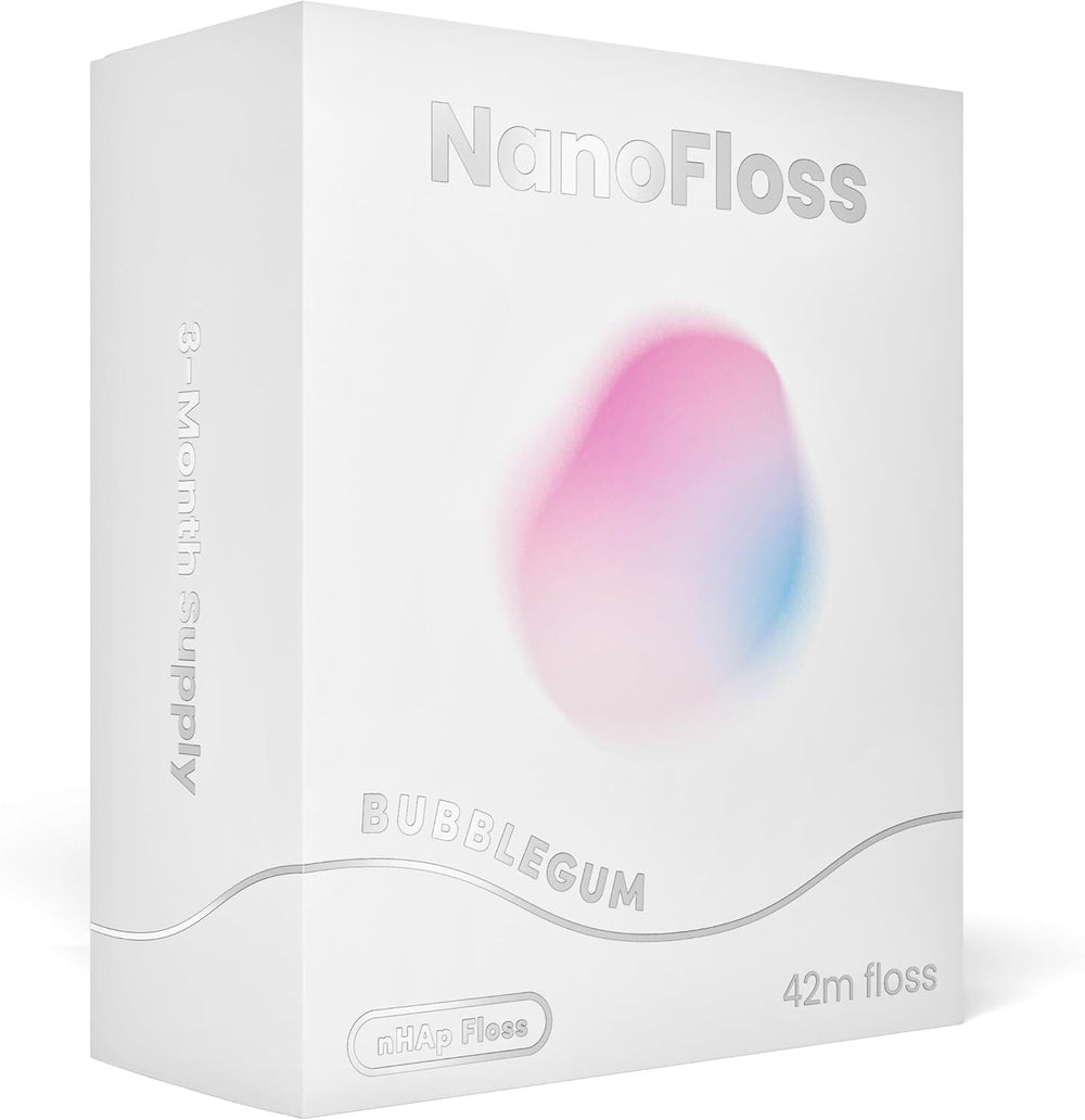 Something Nice NanoFloss Threader Bubblegum 42M floss product image