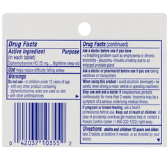 Sominex USA packaging image shows convenient, non-habit-forming night aid