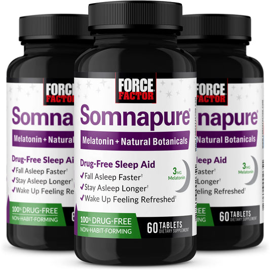 Somnapure 3-pack bottle front view