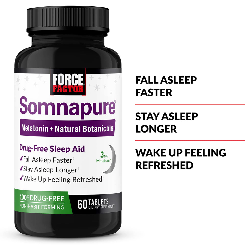 Melatonin ingredient illustration for Somnapure