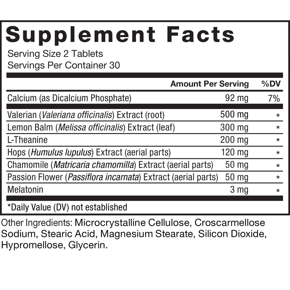 Melatonin dosage information for Somnapure 3 mg