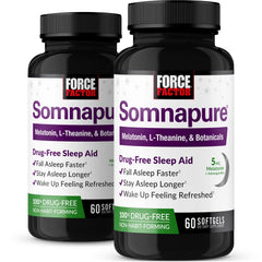 FORCE FACTOR Somnapure Softgels 2-Pack front view