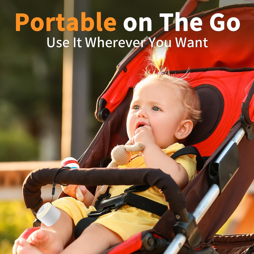 Soothing Sounds rechargeable battery with Type-C charging for long use.