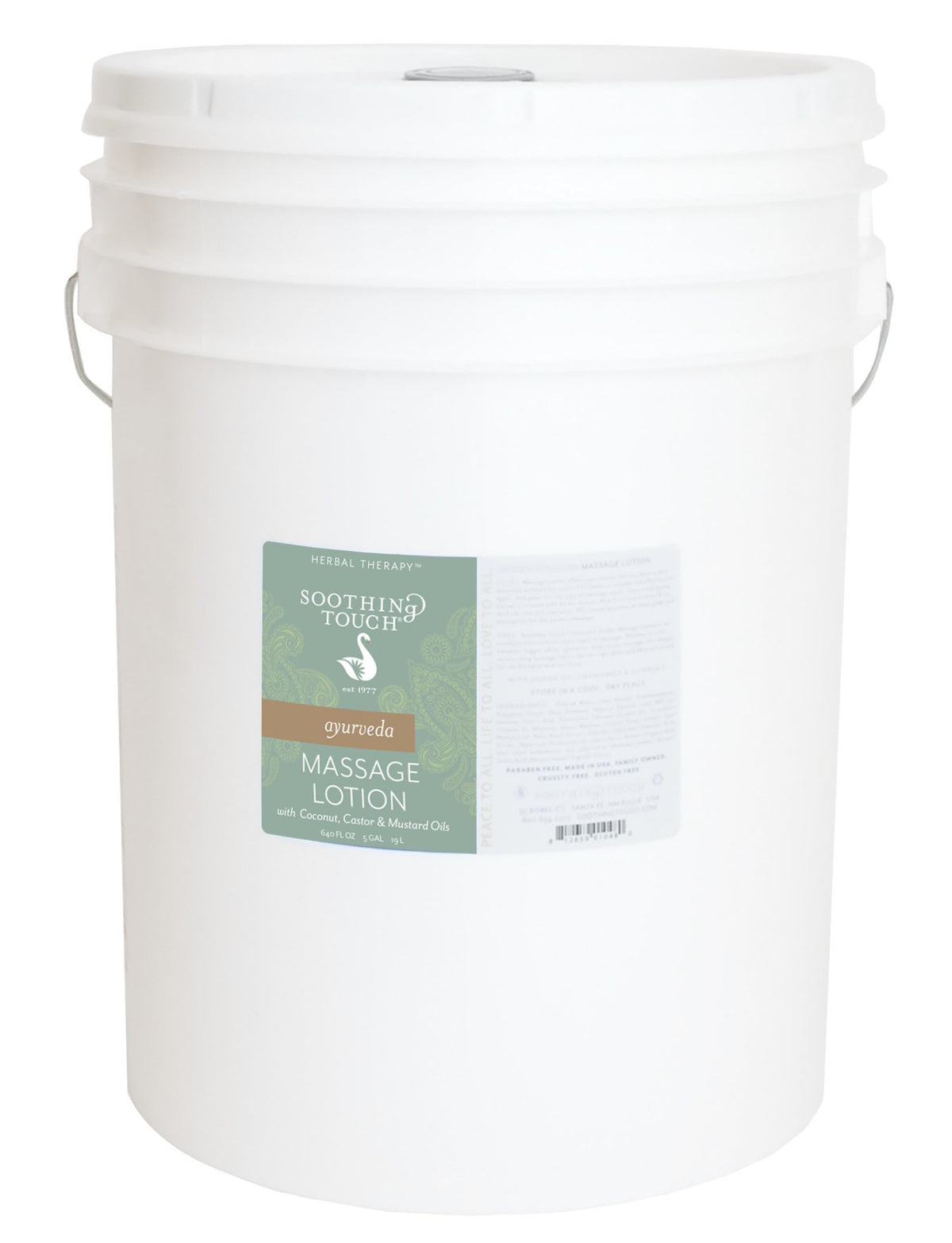 Soothing Touch Ayurveda Massage Lotion Unscented bottle - 640 Ounce