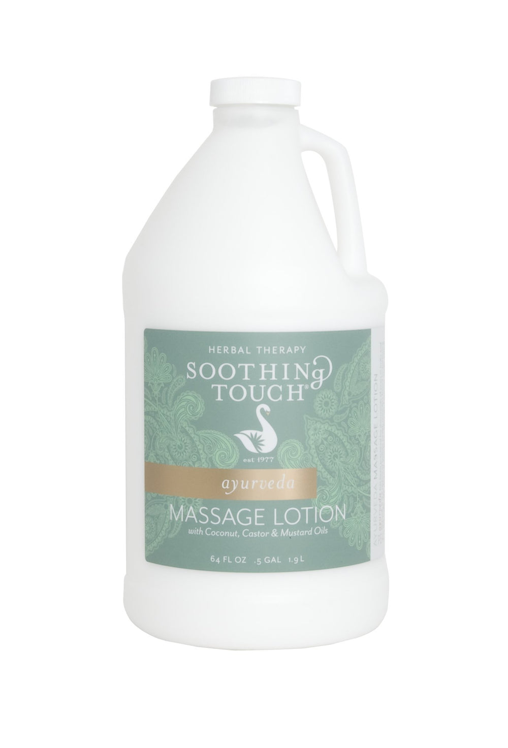 Soothing Touch Ayurveda Massage Lotion Unscented 64 oz bottle