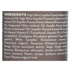 Ayurvedic Peppermint Rosemary Bath, Body & Massage Oil – Soothing Touch 8 oz