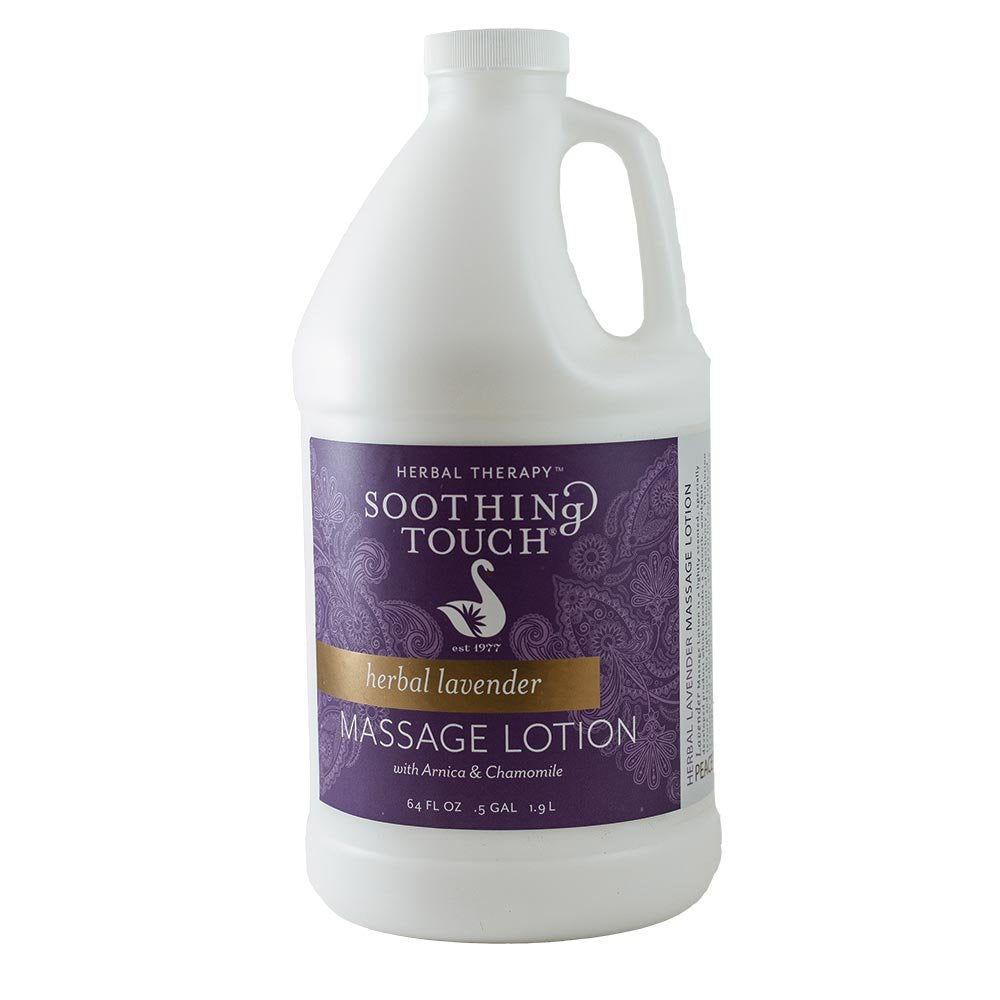 Soothing Touch Herbal Lavender Lotion Half Gallon bottle