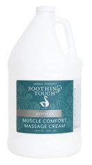 Application of Soothing Touch Muscle Comfort Cream during massage