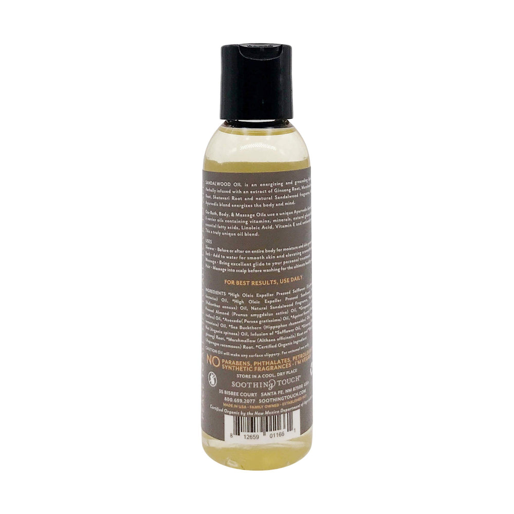Organic ingredients: argan oil, sea buckthorn oil and six carrier oils