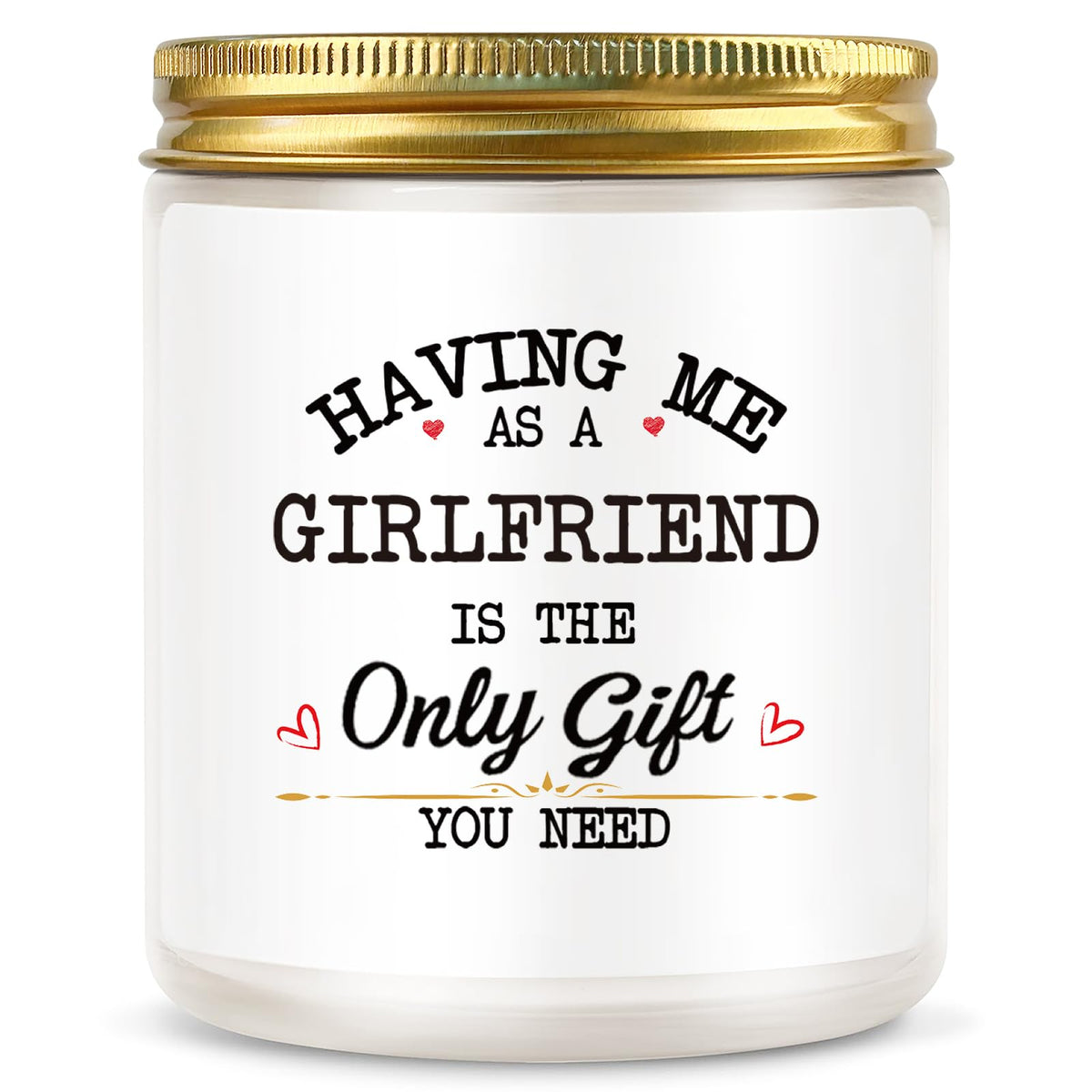 Sopuatsre Lavender Sage candle in white jar for calming ambiance
