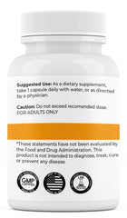 Close-up of SOS L-Theanine 100mg capsules