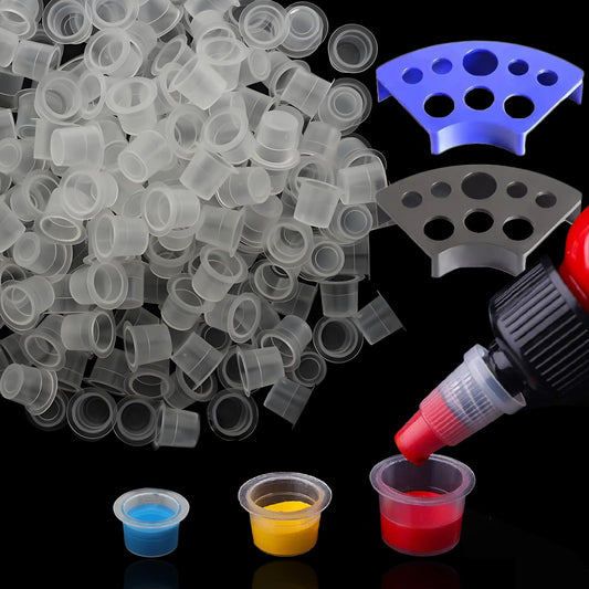 SOTICA tattoo ink caps mixed sizes for organized color work