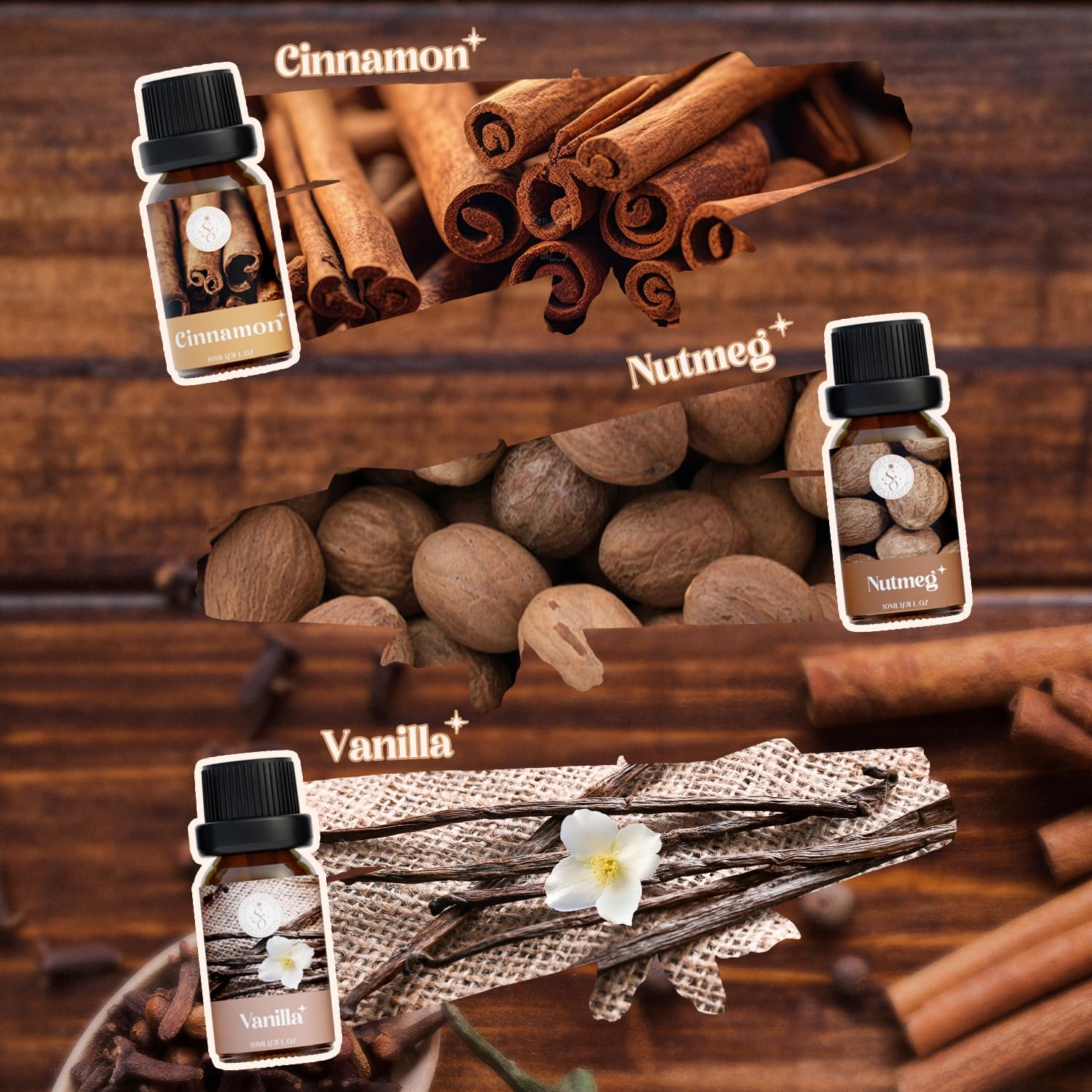 Pumpkin Pie Spice essential oil bottle
