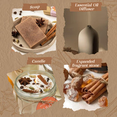 Gift packaging for Soulorigin Autumn Spice Essential Oils Set