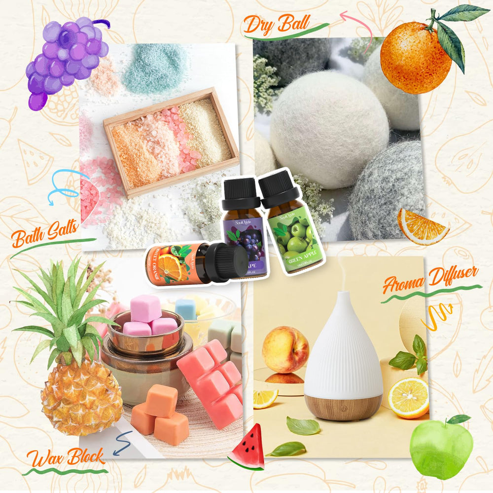 SoulOrigin candle-making setup with oils illustrating use for scented candle benefits