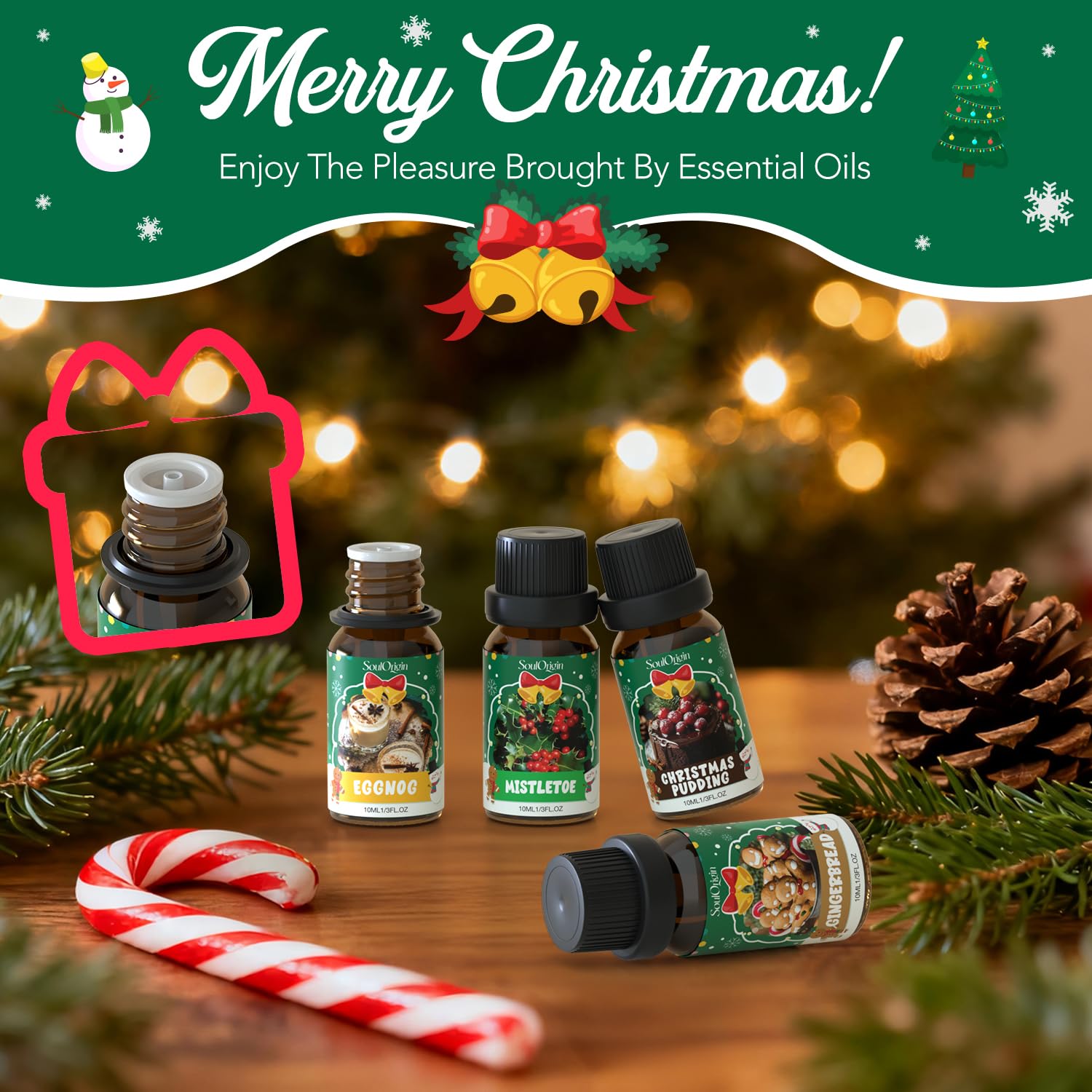 Candy Canes fragrance oil bottle