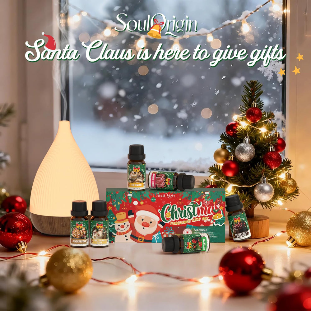 Mistletoe and Christmas Pudding fragrance oil bottle