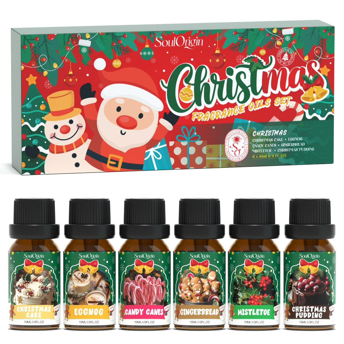Soulorigin Christmas Essential Oils Set packaging
