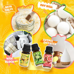 Grapefruit essential oil bottle from Soulorigin Citrus Oils Set