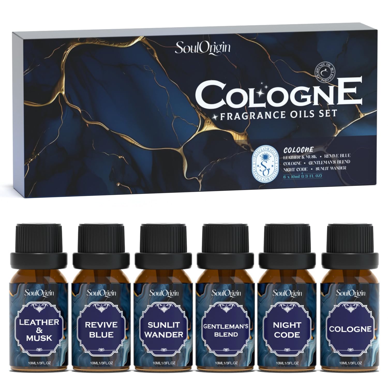Soulorigin Cologne Fragrance Oils Set banner