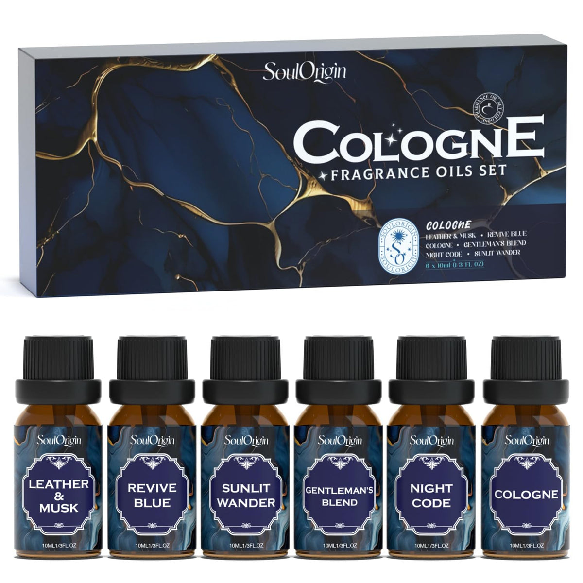 Soulorigin Cologne Fragrance Oils Set banner