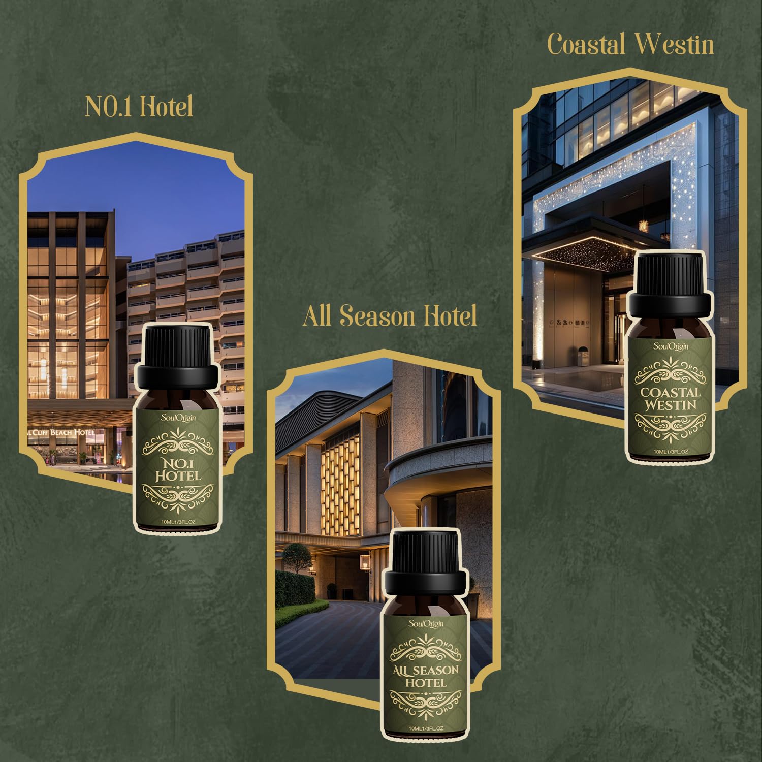 Soulorigin No.1 Hotel diffuser oil bottle