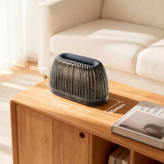Living room scene with gold SOULORIGIN diffuser in use