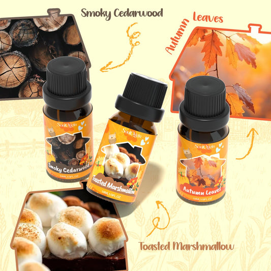 Close-up of Roasted Marshmallows note in Cozy Cabin fragrance oils