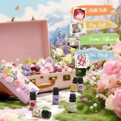 Honeysuckle scented essential oil bottle from Soulorigin Floral Oils Set