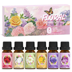 Packaging image for Soulorigin Floral Essential Oils Set