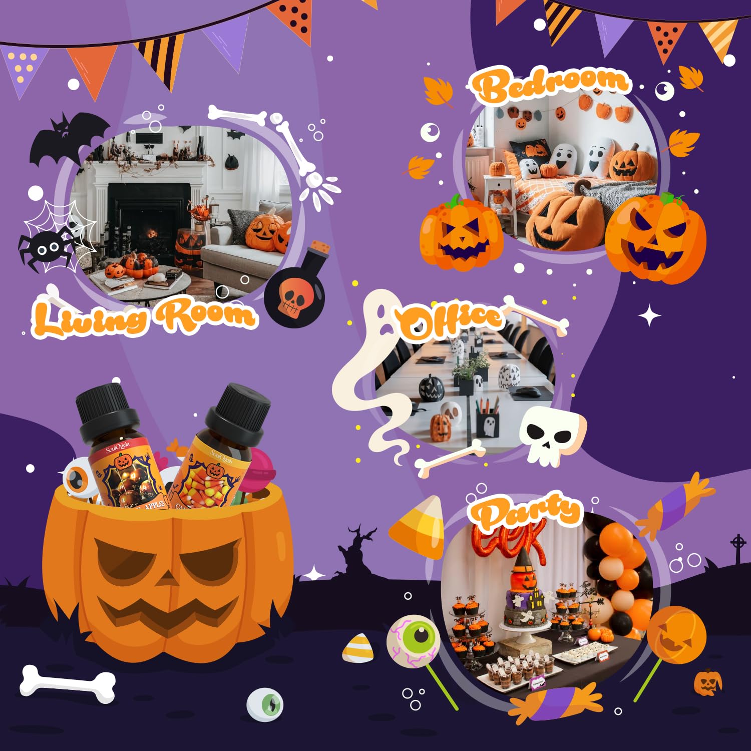 Halloween Cookies fragrance oil bottle