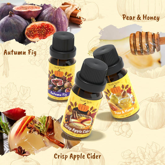 Pear and Honey fragrance oil bottle from Harvest set