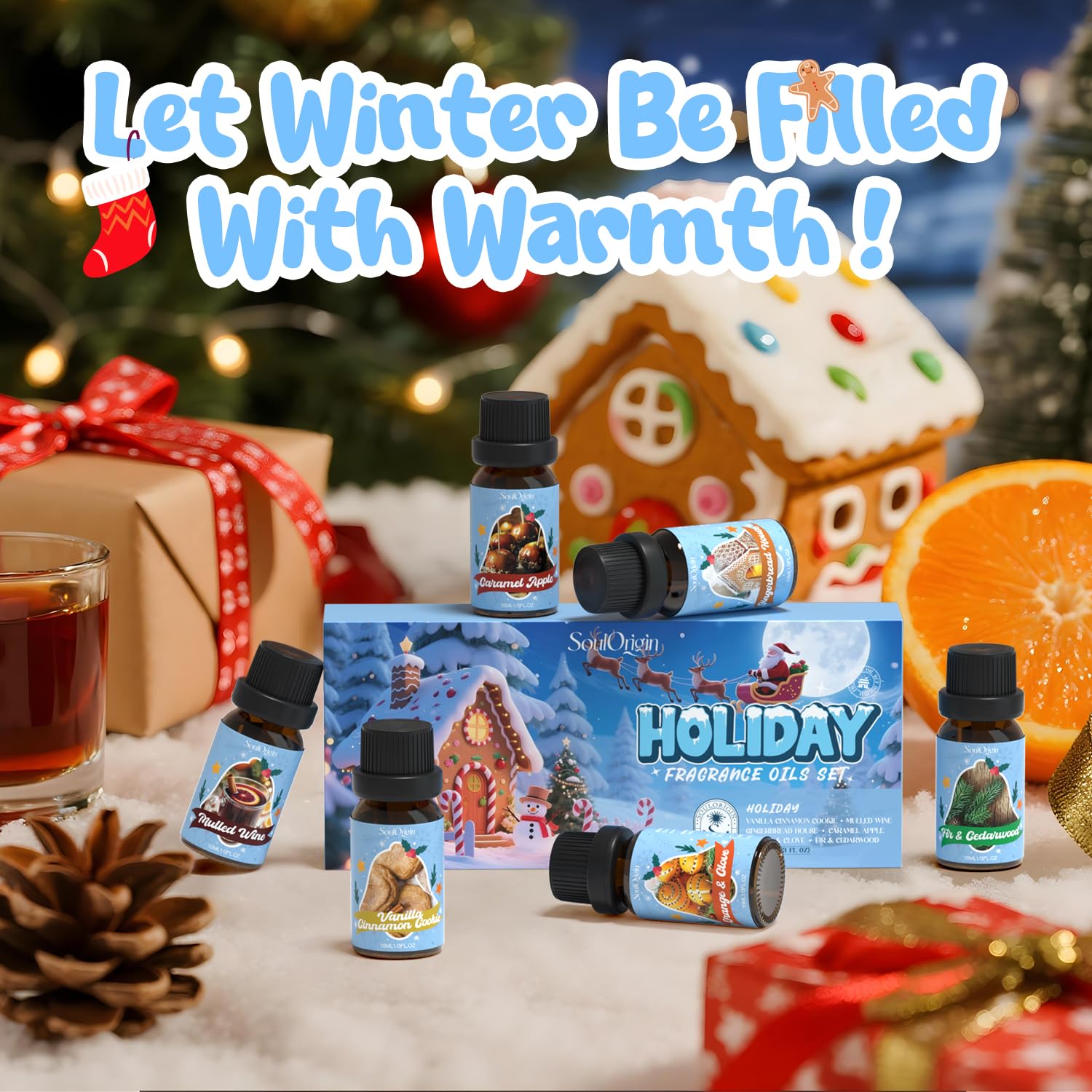 Soulorigin Holiday Oils Fir Cedar fragrance