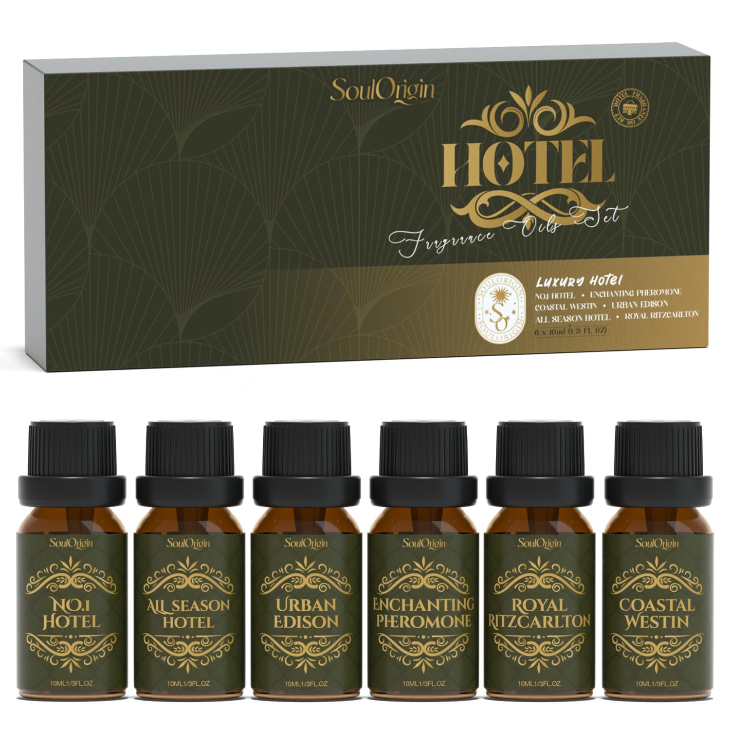 Soulorigin Hotel Diffuser Oils Gift Set packaging box