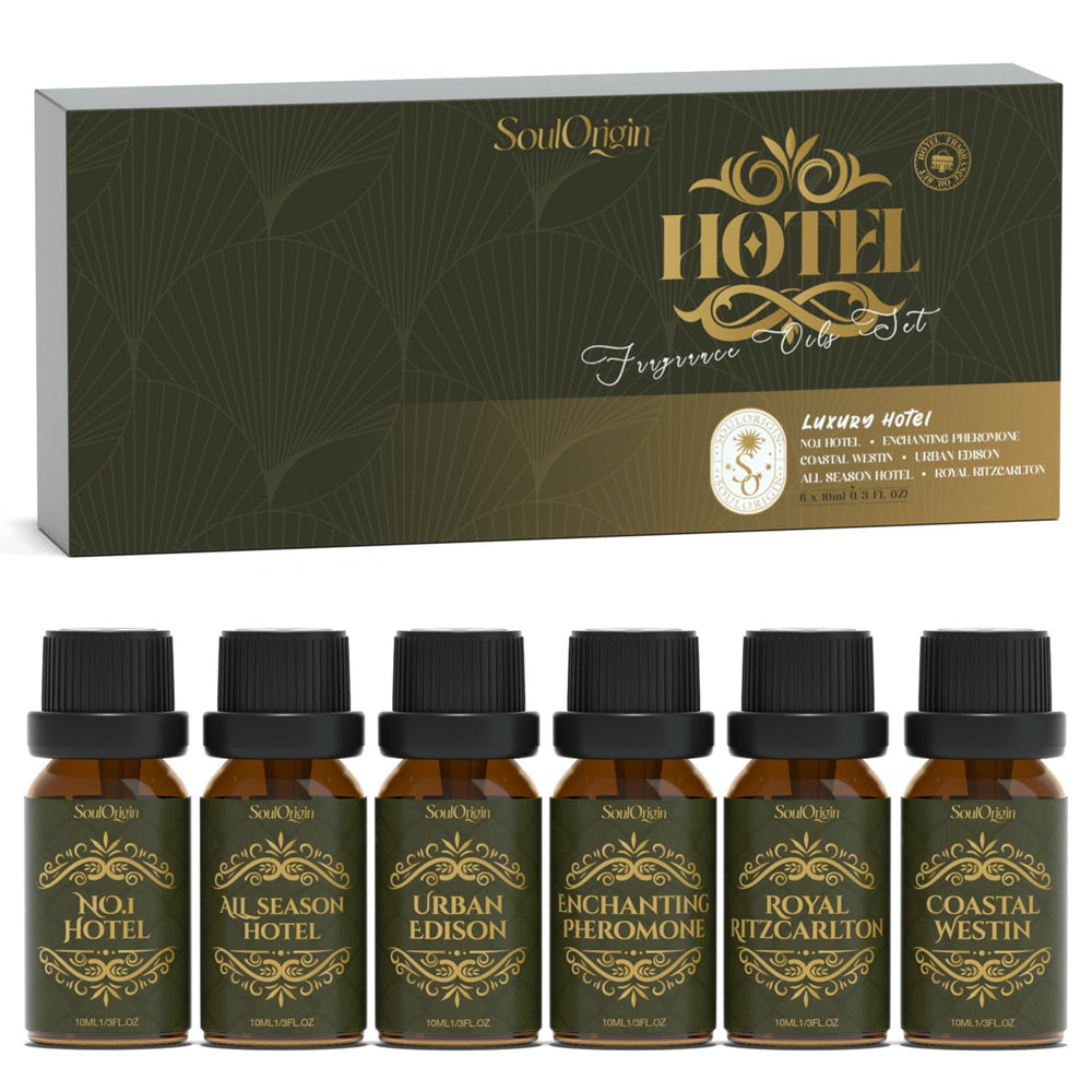 Soulorigin Hotel Diffuser Oils Gift Set packaging box