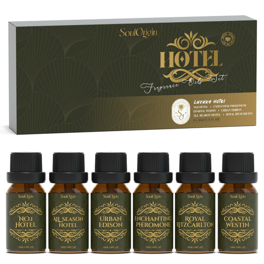 Soulorigin Hotel Diffuser Oils Gift Set packaging box
