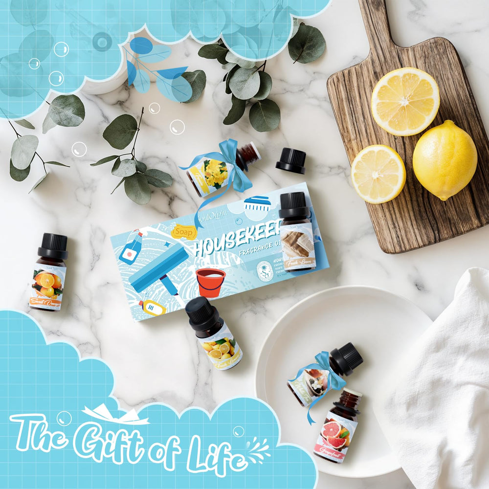 Soulorigin housekeeping fragrance oils set packaging image