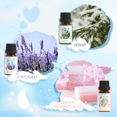 Diffuser releasing calming Lavender essential oil