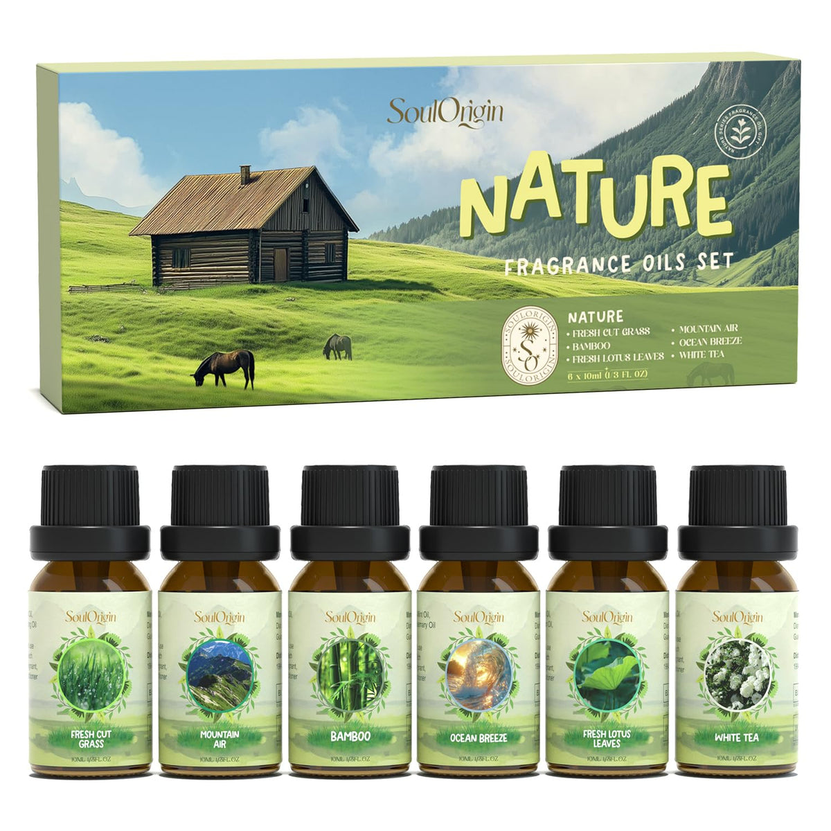 Soulorigin Nature Fragrance Oils Set - hero image