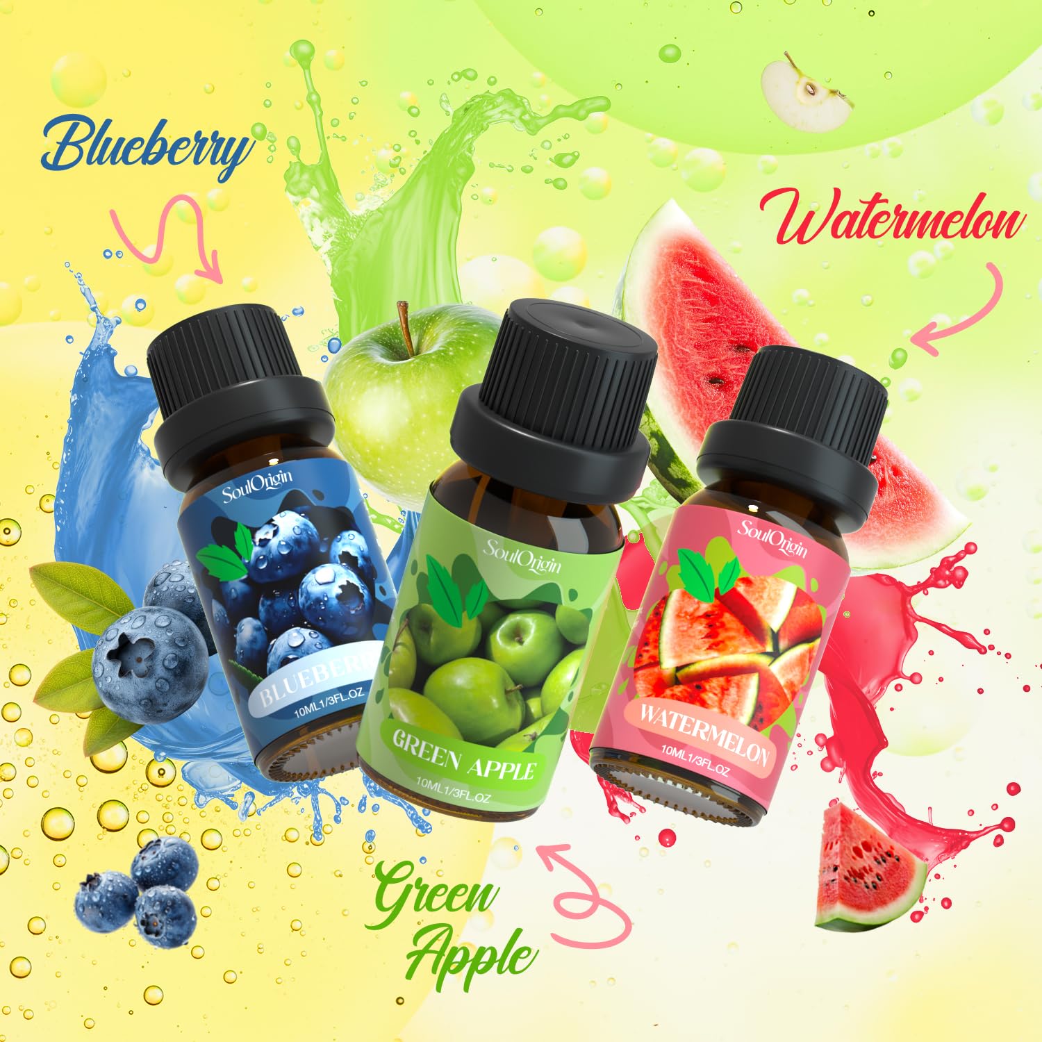 SoulOrigin oil drops on spoon showing texture and concentrated scent for crafting benefits