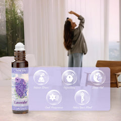Peppermint essential oil bottle